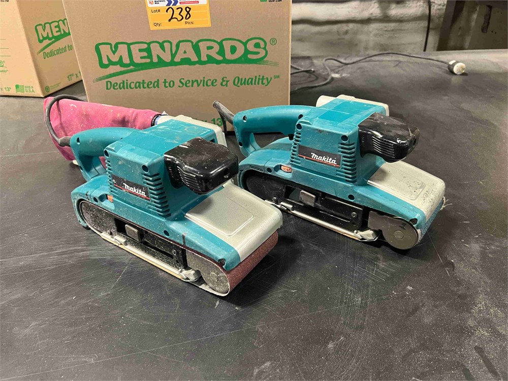Makita Belt Sander Qty. (2)