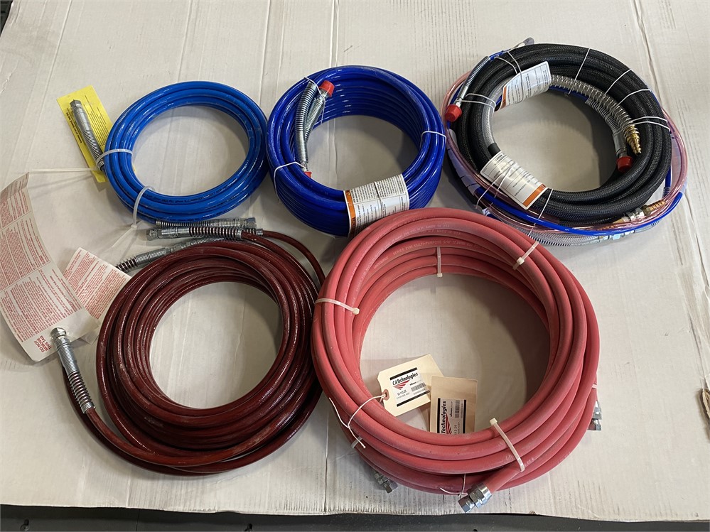 Fluid and air hoses never used