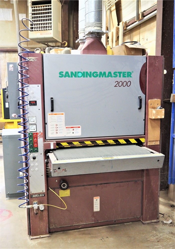 SANDINGMASTER 2000 "SA3200-900" DOUBLE HEAD WIDE BELT SANDER