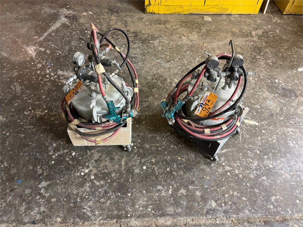 Lot of Pressure Pots (Qty 2) as pictured