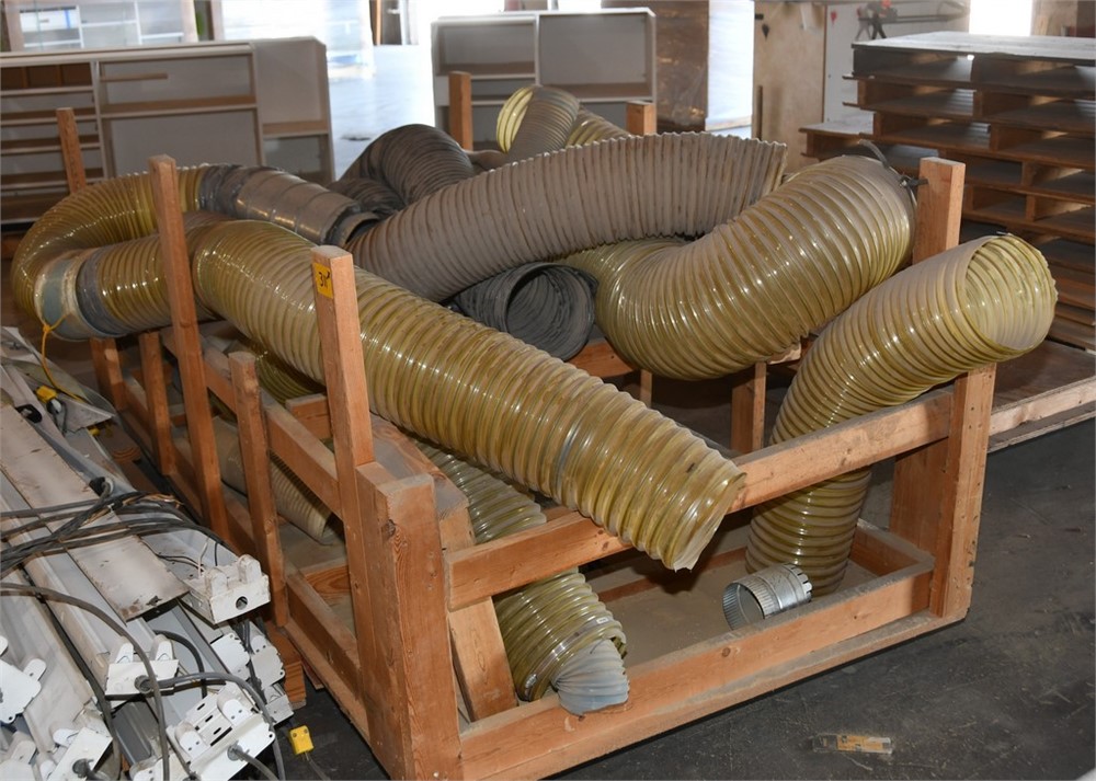 Lot of Flex Dust Hose - Mostly 8"D - as pictured