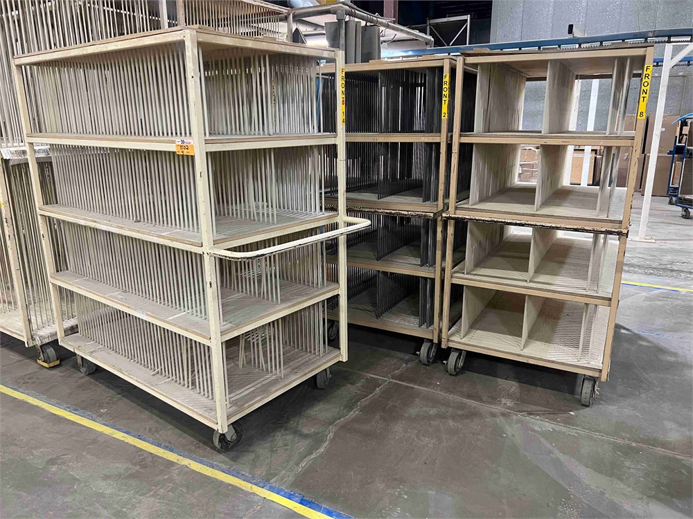 Lot of Sorting Racks