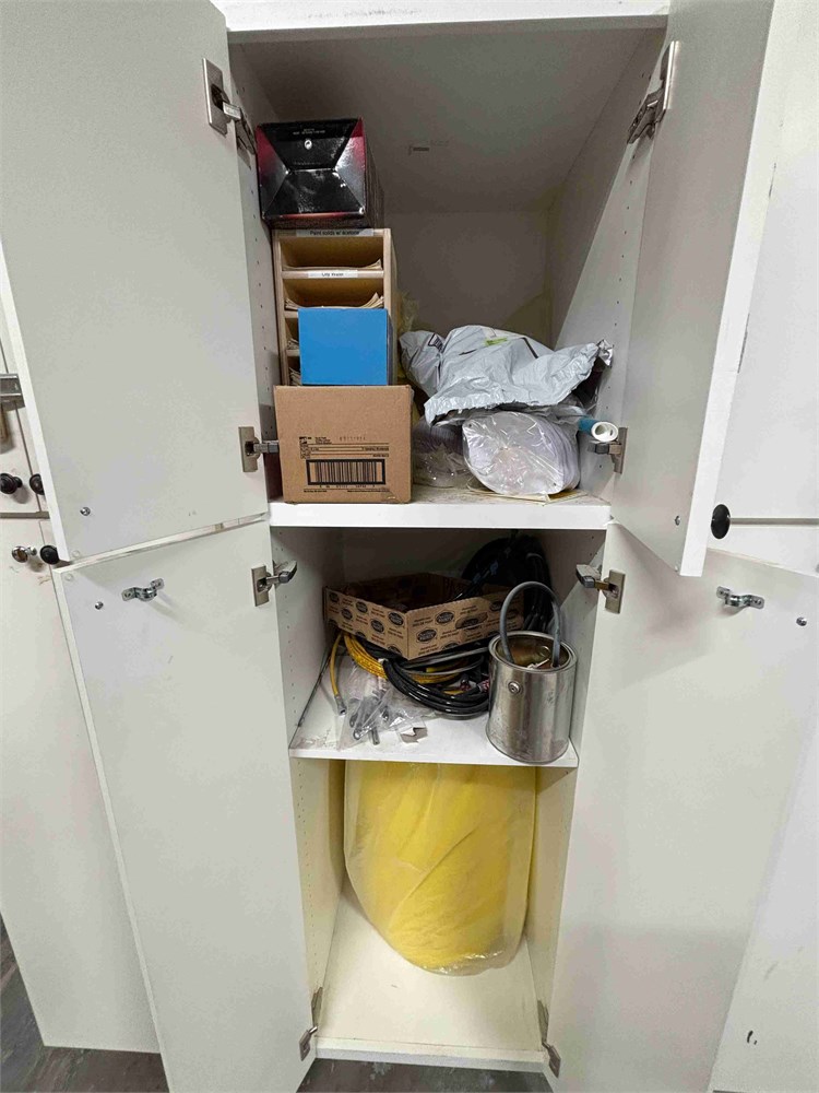 Storage Cabinet & Contents
