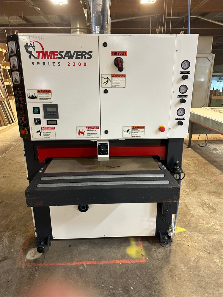 Timesavers "2321-23-001" Wide Belt Sander - 3-Head 42"