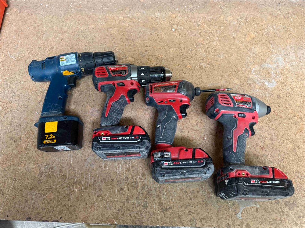 Cordless Drills Qty. (4)