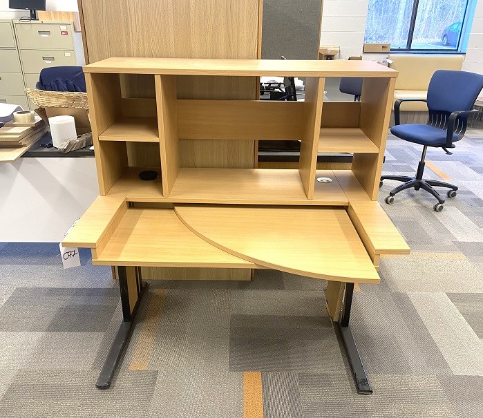 Computer Desk With Shelf Unit