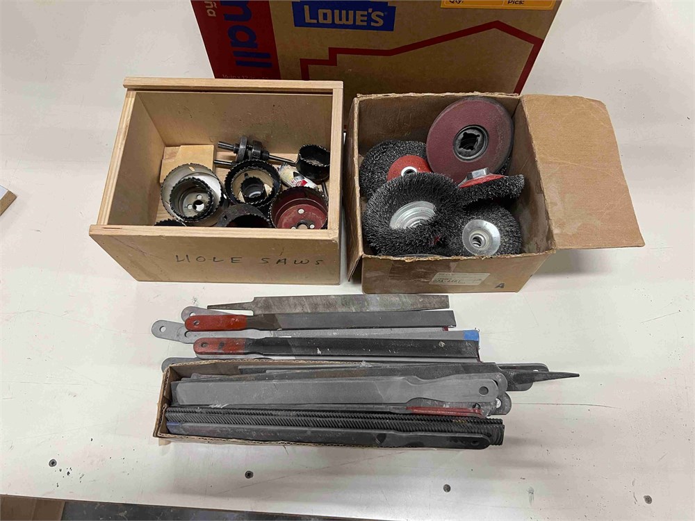 Hole Saws, Files, Brushes