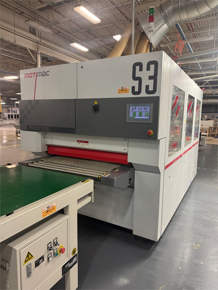 Motimac "FHDR1000" Brush Sander- 5 Station