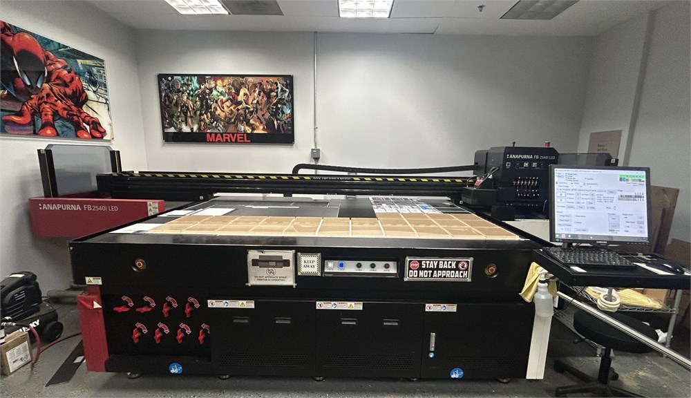 Agfa Anapurna "FB2540i" LED Flat Bed Printer