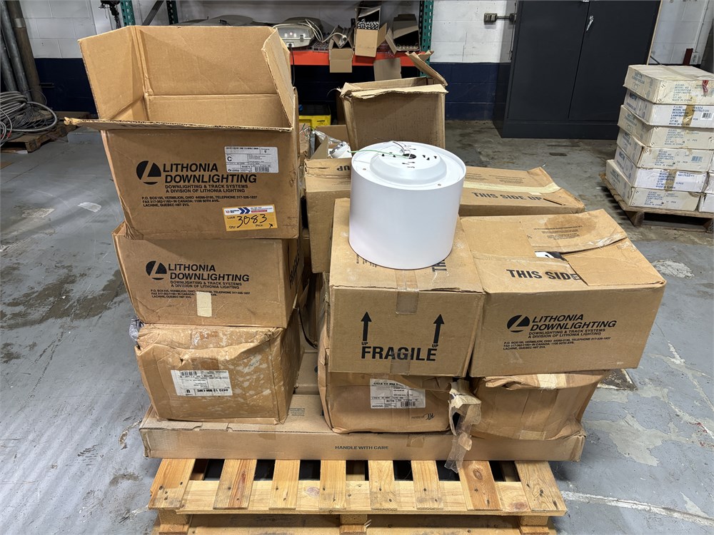 Pallet of Lithonia Downlighting