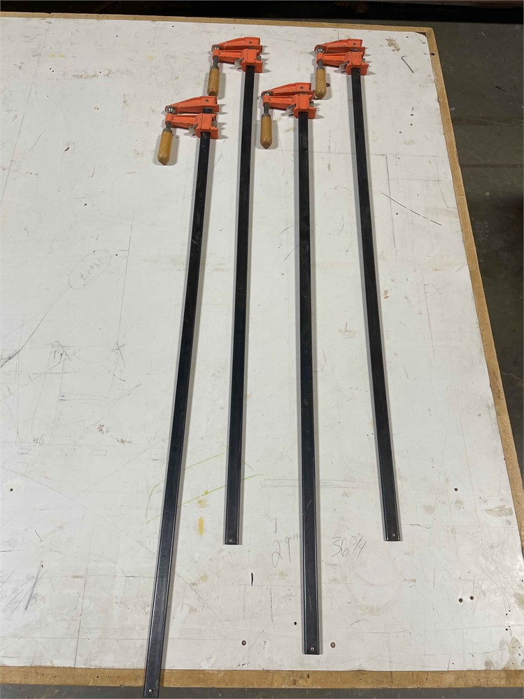 Four (4) Bar Clamps