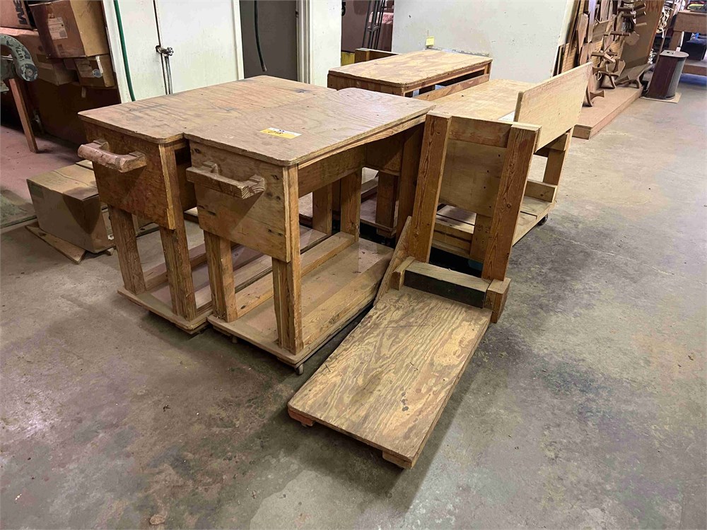 Wood Material Carts Qty. (6)