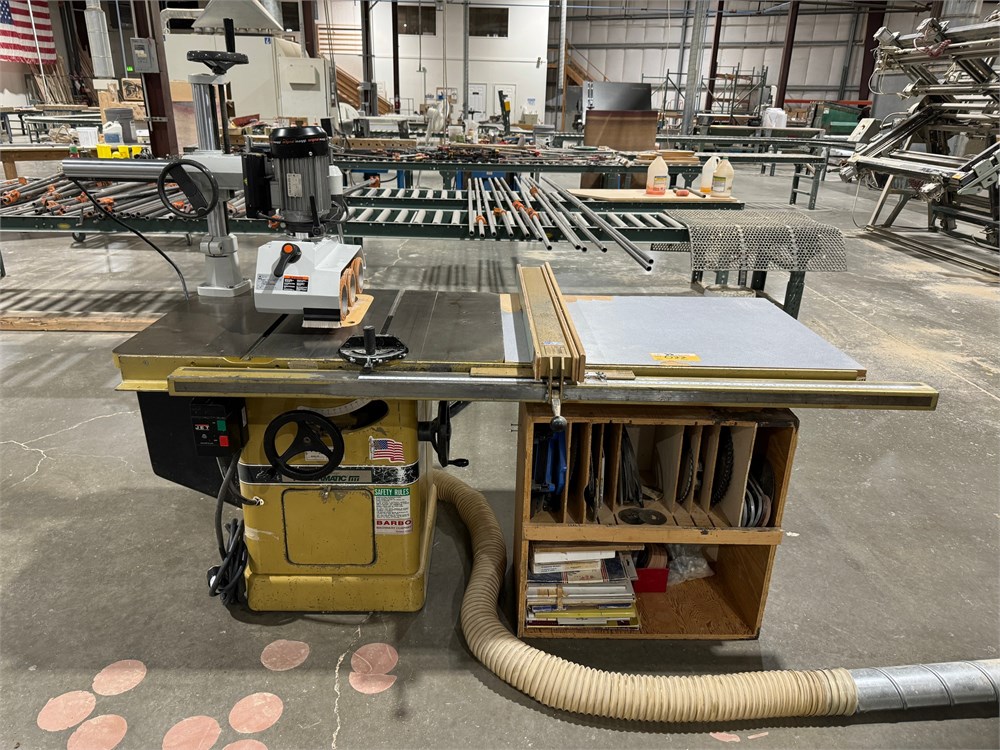 Powermatic "66" Table Saw & Power Feeder