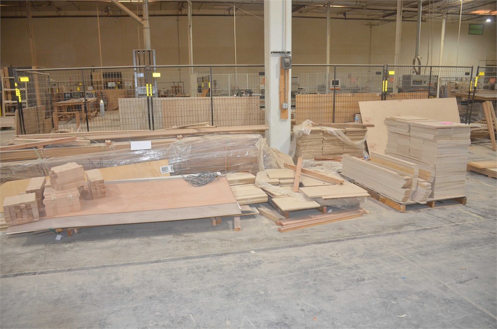 Misc sheet goods & poplar lumber & moulding