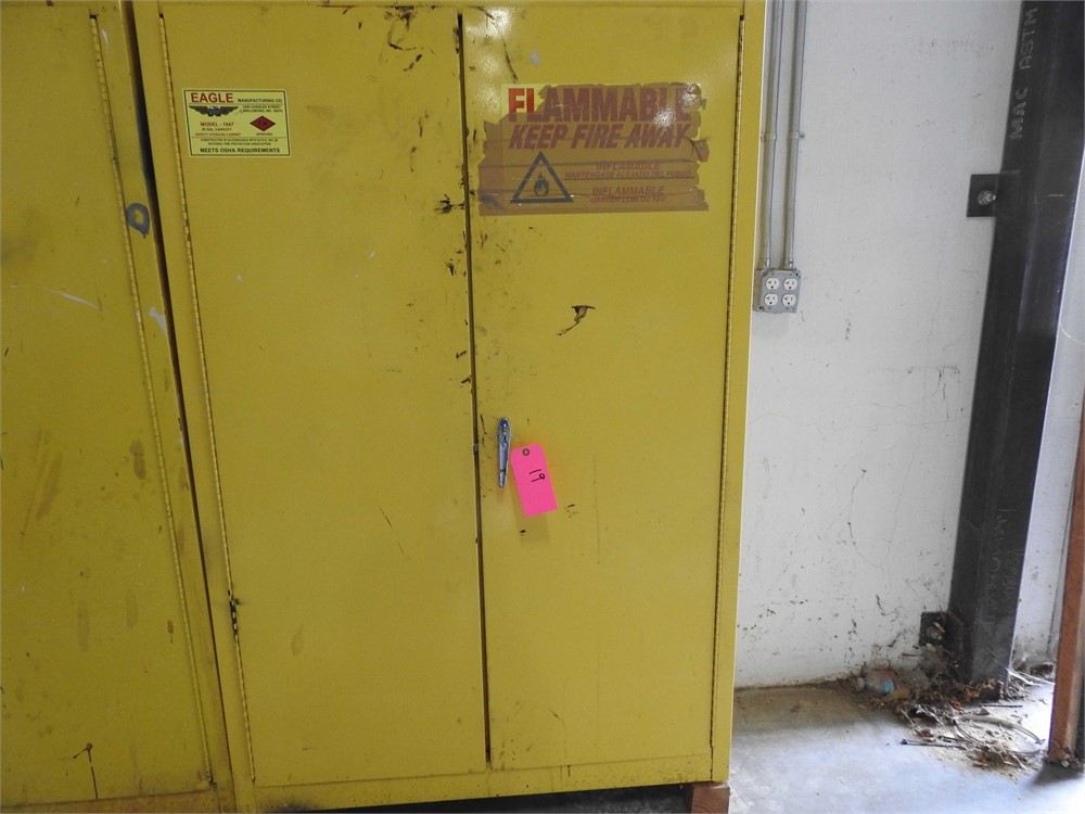 Flammable Storage Cabinet, No Contents
