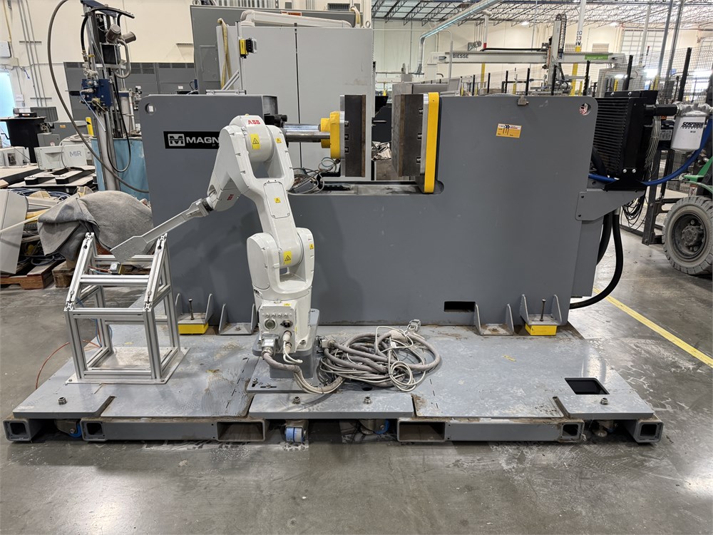 ABB "IRB 1200" 6-Axis Robotic Arm w/Magnum "M2PF35" Press Machine