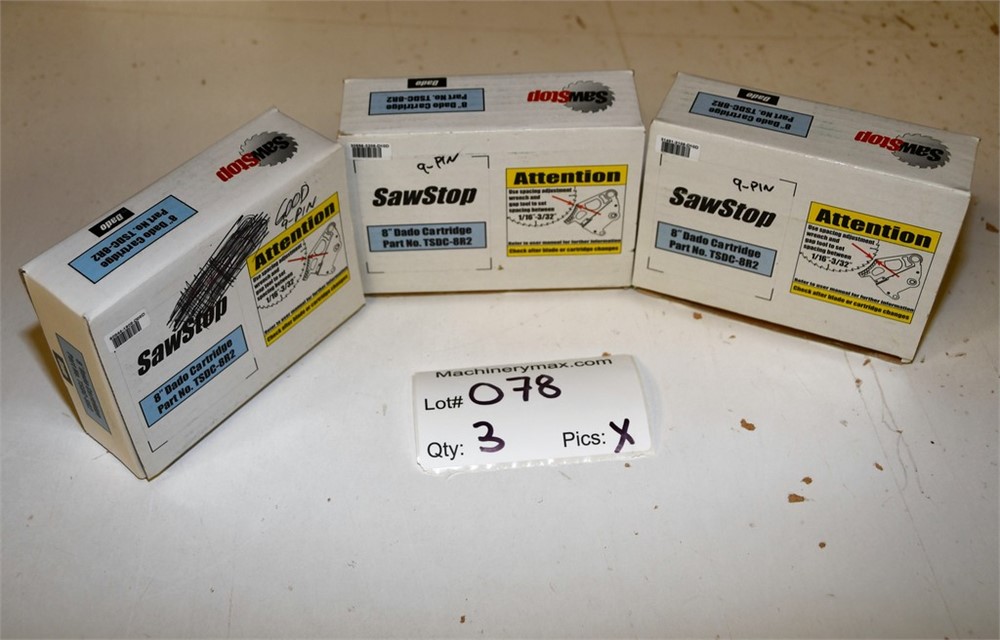 Sawstop "TSDC-8R2" Dado Brake Cartridges - 8-Inch - Qty (3)