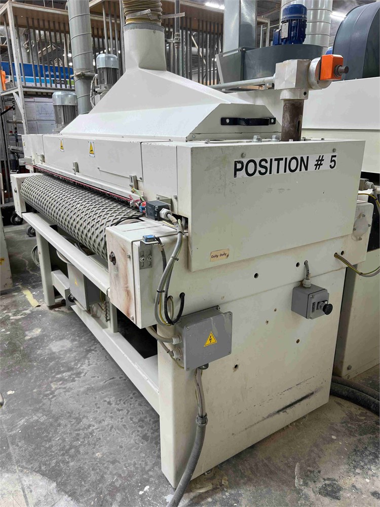Superfici "Sisal 1" Brushing Machine & Pre Heat oven