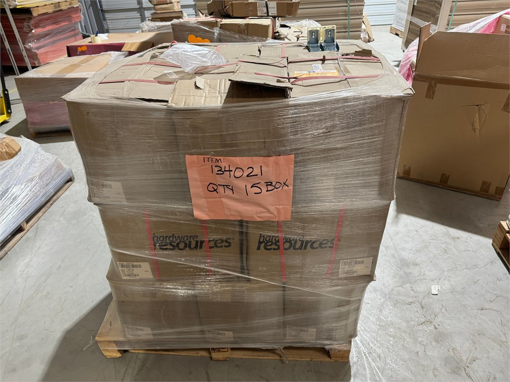 Pallet of Bracket Hardware - As Pictured