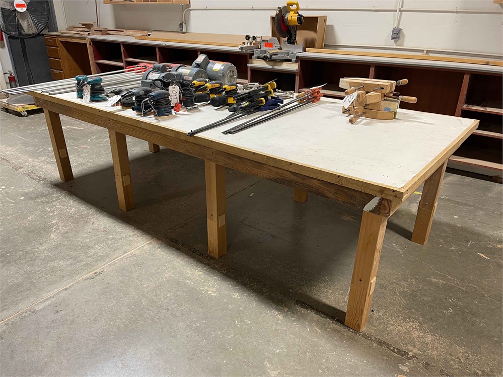 Wooden Shop Table