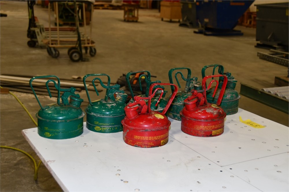 Lot of Safety Cans