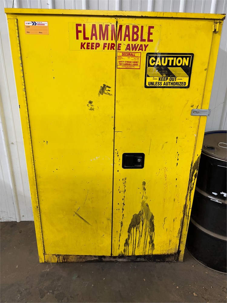 Securall "A245" Fire Cabinet as pictured