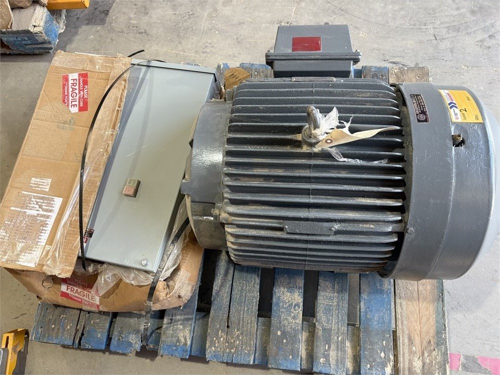 Row Electrical Equipment 60 HP Phase Converter W/ Safety Switch Panel