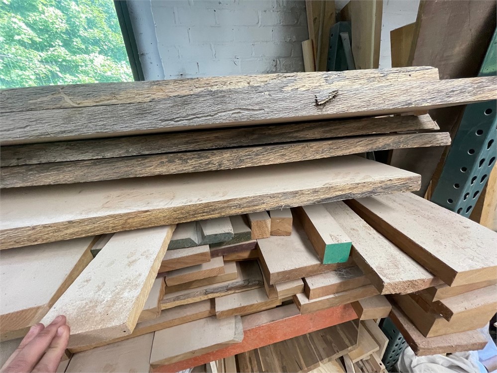 Lot of Hardwood Lumber