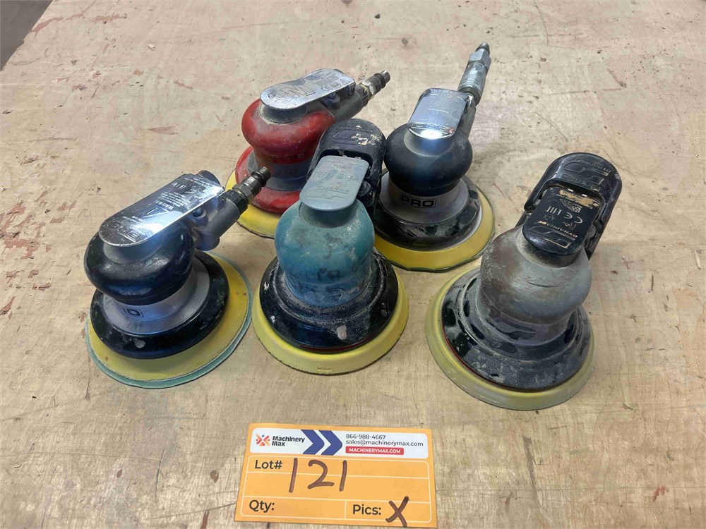 (5) Pneumatic Palm Sanders