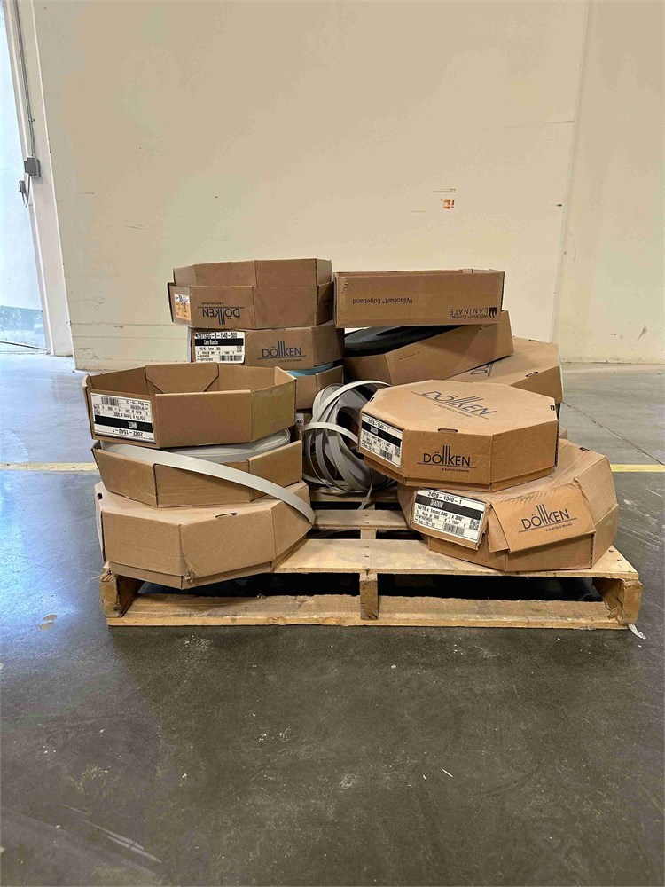 Pallet of Dollken Misc Colors Edgebanding