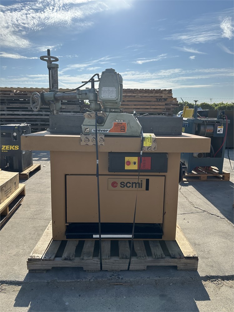 SCMI "T 120K" Shaper with Powerfeeder