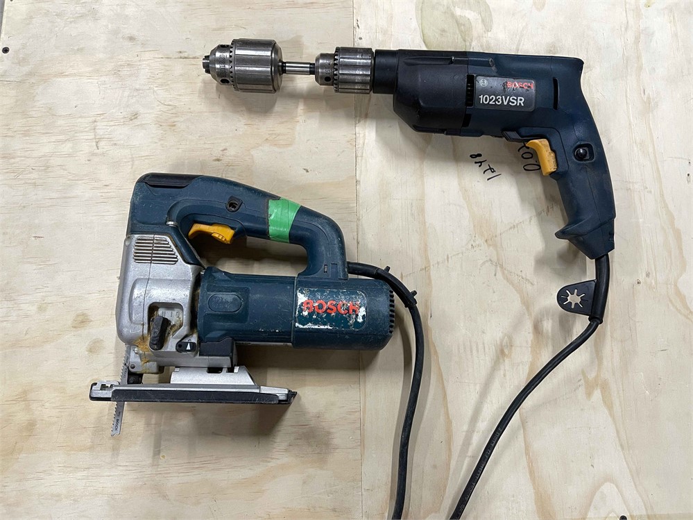 Bosch Power Drill and Jig Saw