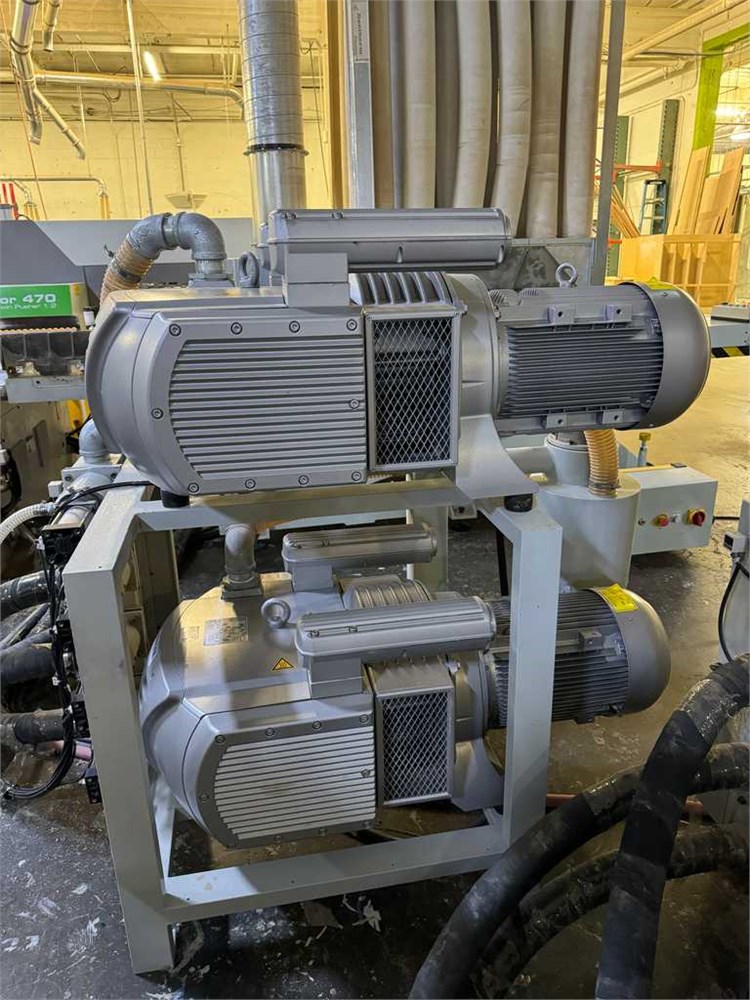 Becker "VTLF 2.250/0-79" Vacuum Pumps with Stand