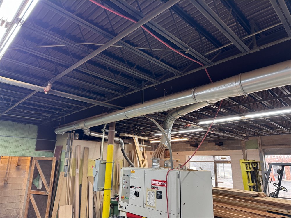 Quick Fit Dust Pipe in Room - as pictured