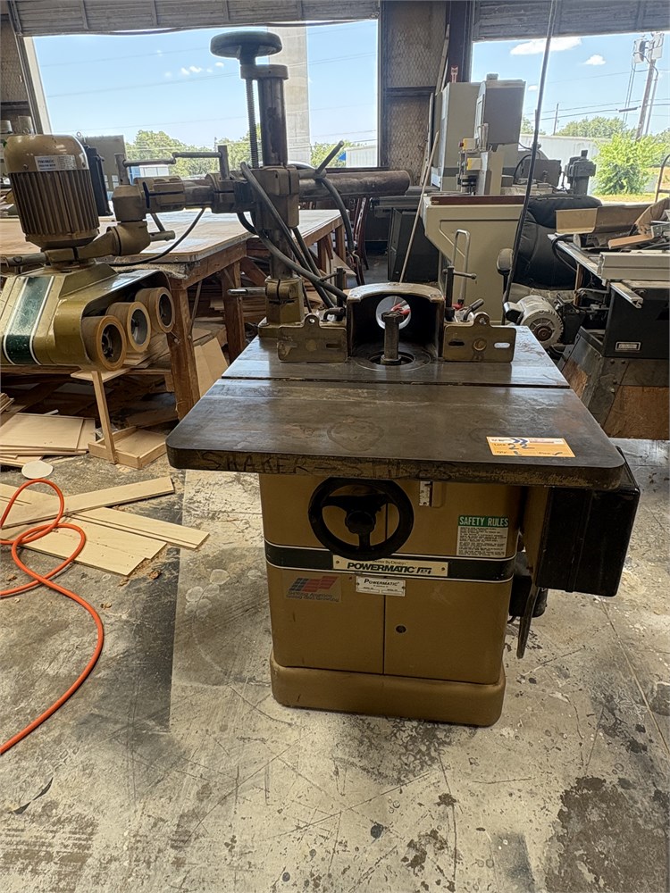 Powermatic "27" Shaper with Powerfeeder