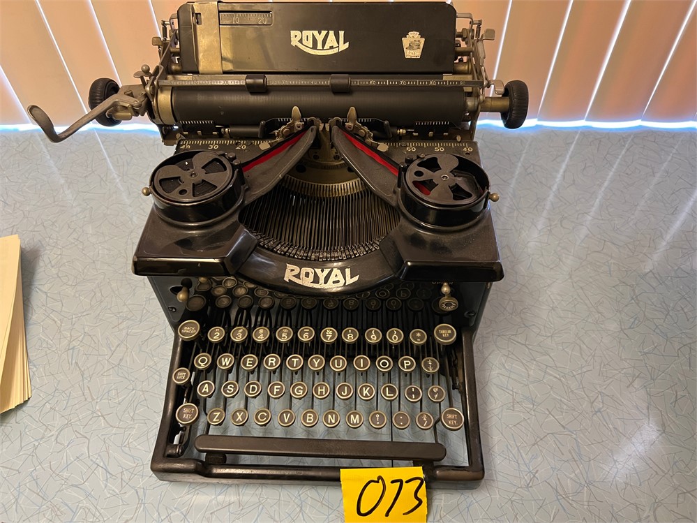 Antique typewriter