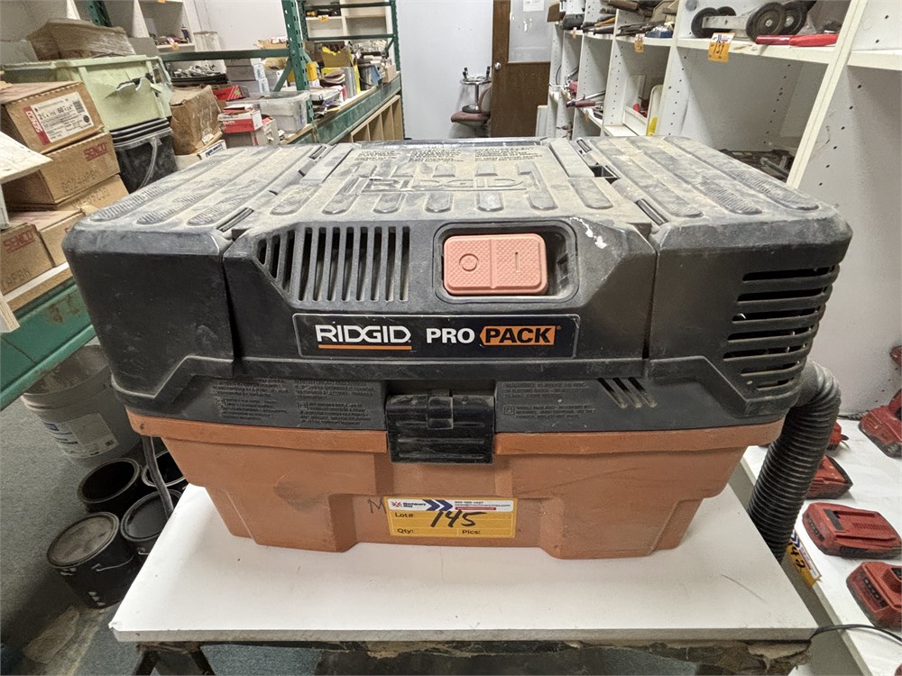 Ridgid Pro Pack Portable Vacuum