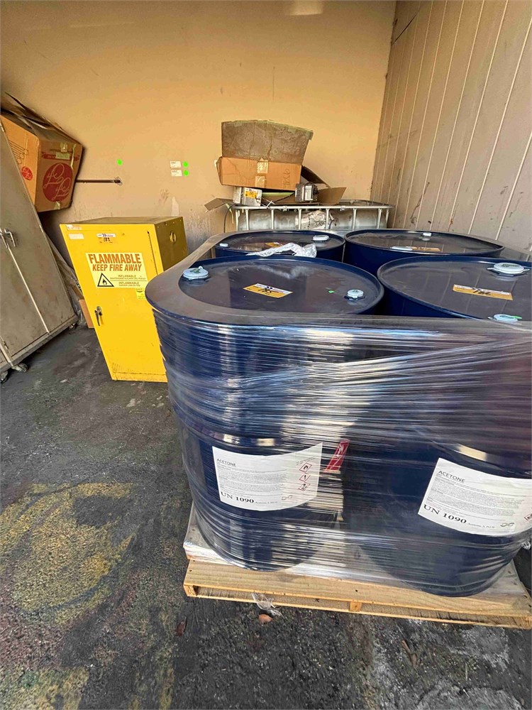 Acetone 55 gallon drum Qty (1)