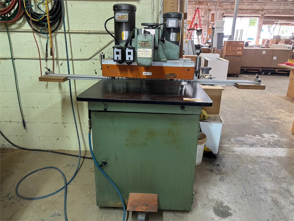 Ritter "R-46" 46-spindle Double Row Line Boring machine