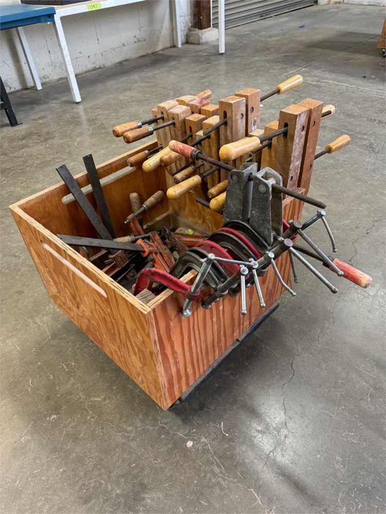 Clamps & Cart - as pictured