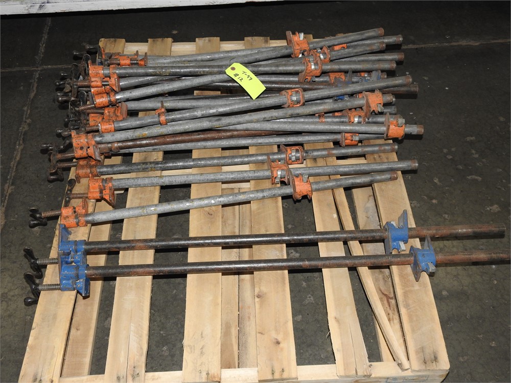 MISC. LOT OF BAR CLAMPS