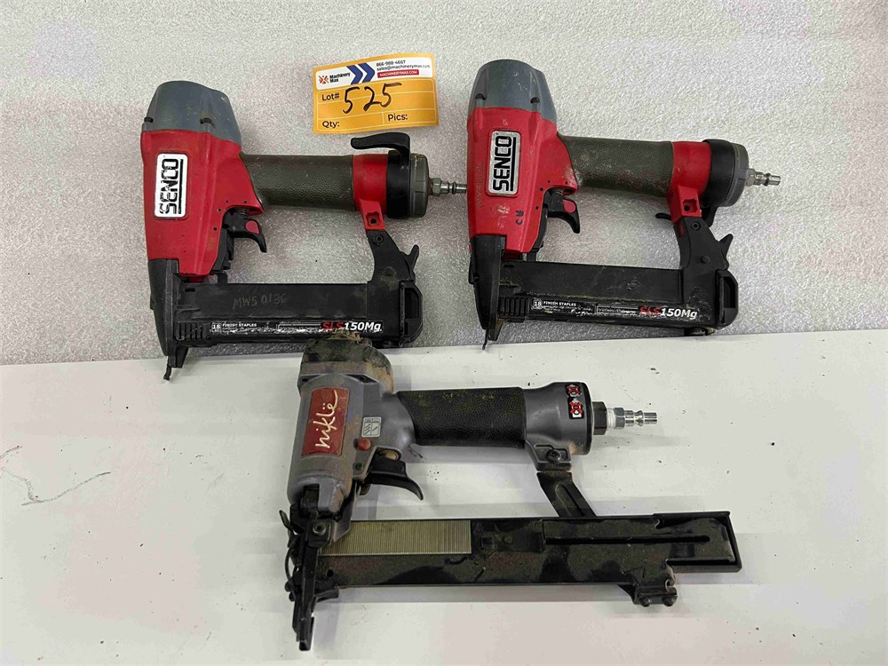 Various Staple & Nail Guns Qty. (3)