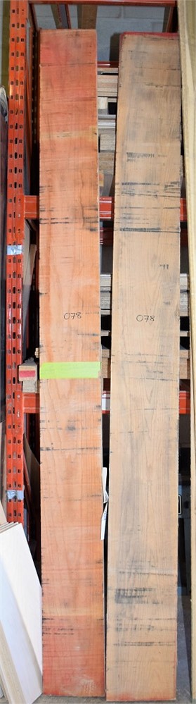 (2) PCS OF OAK * 2" x 12" x 10'H - SEE PHOTO FOR EXACT DIMENSIONS