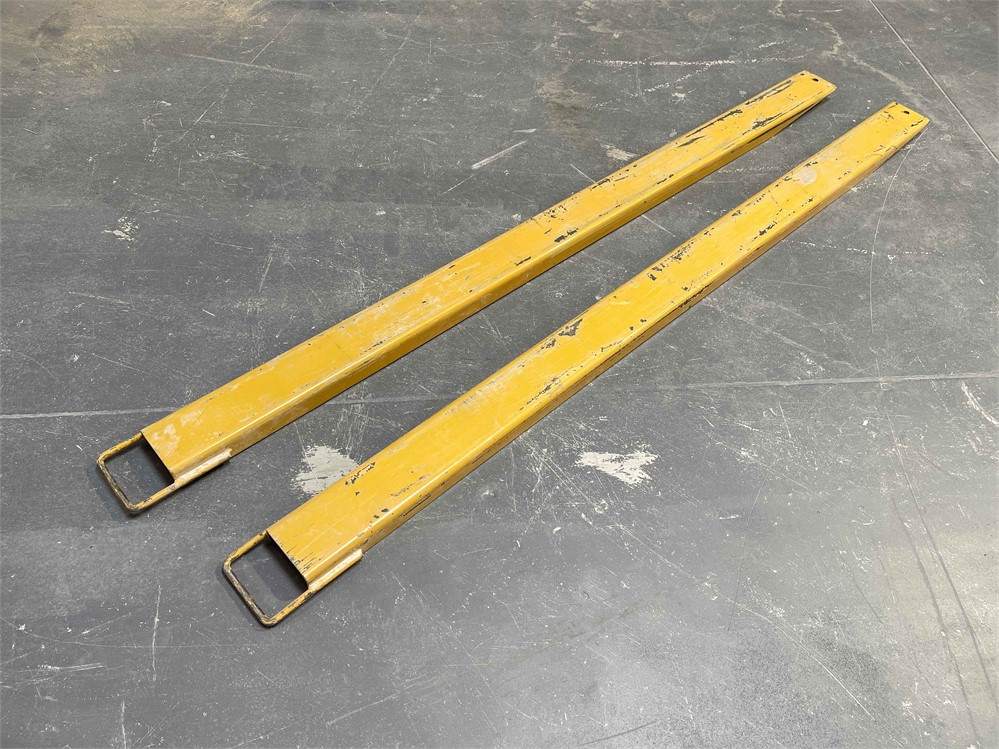 Two (2) Forklift Extensions