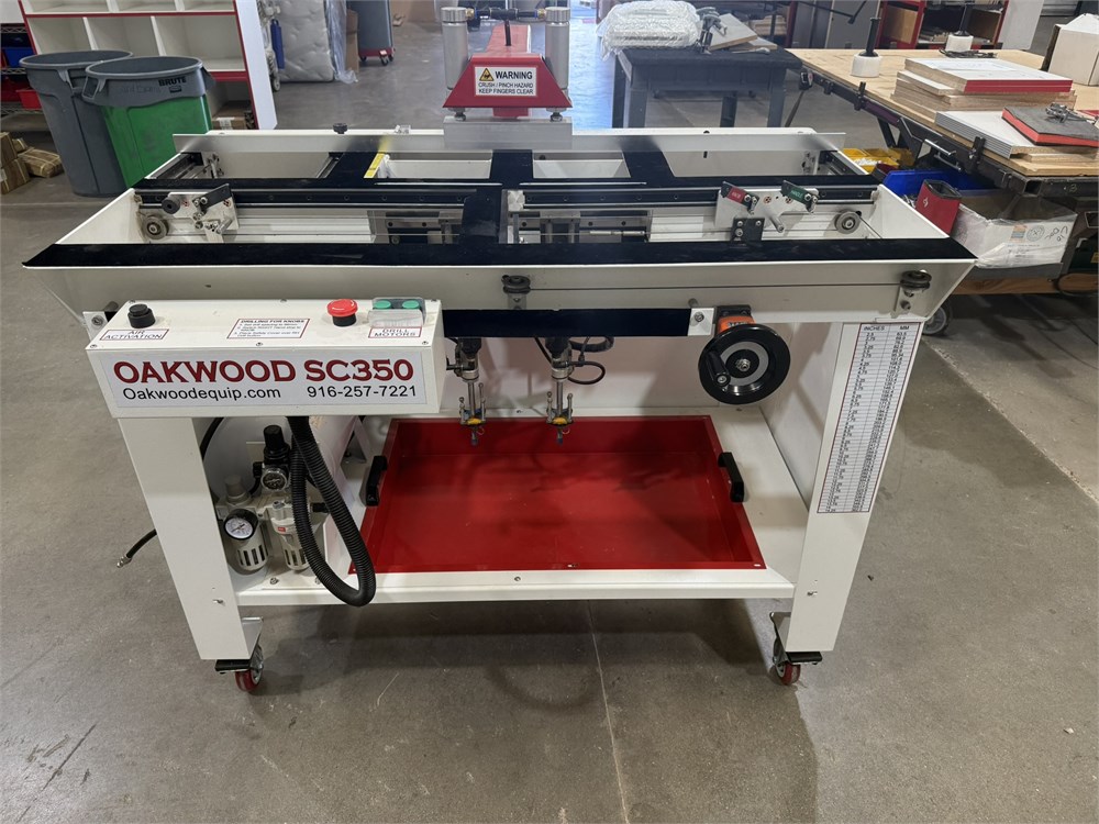 Oakwood "SC350" Self Centering Drilling Machine