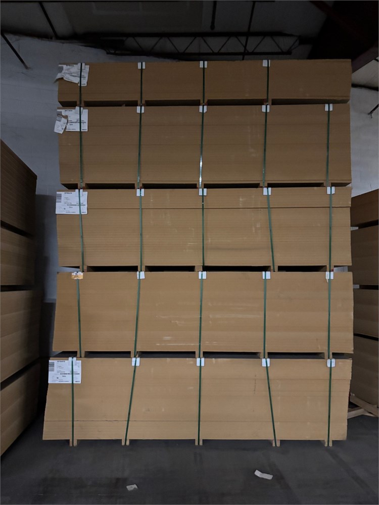 Arauco MDF Sheet Goods 1 x 61" x 121" (5) Bunks