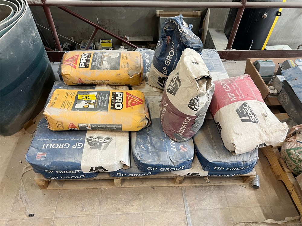 Lot of Grout - Various - as pictured
