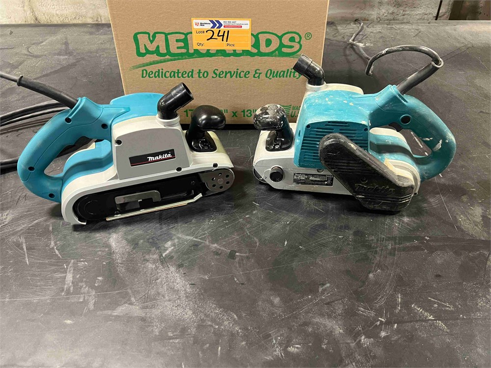 Makita Belt Sander Qty. (2)