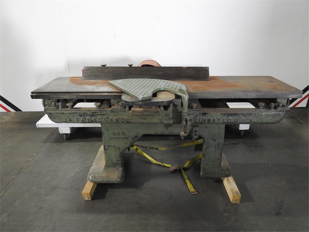 J.A. Fay and Egan "Lightning 506" Jointer