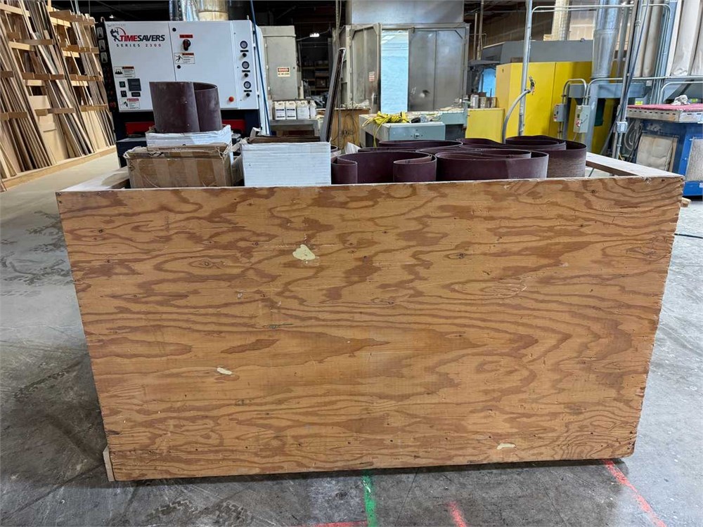Sanding Belts & Crate